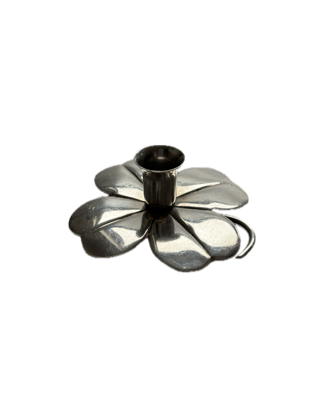 Carl F. Christiansen Shamrock Candle Holder