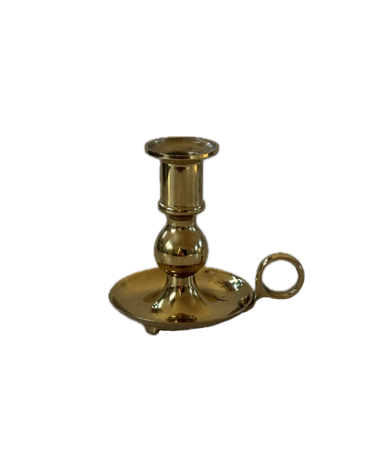 Vintage Wee Willy Winky Brass Chamberstick