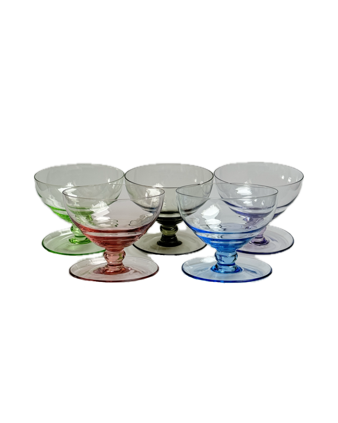 Vintage Glass Sundae Bowls