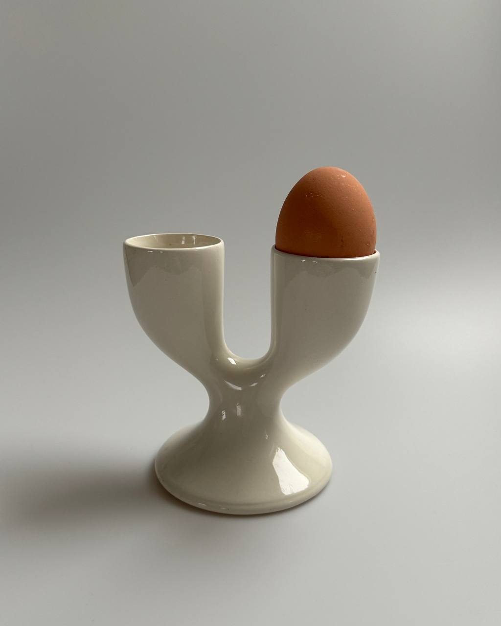 Vintage Double Ceramics Egg Holder By Nordscan