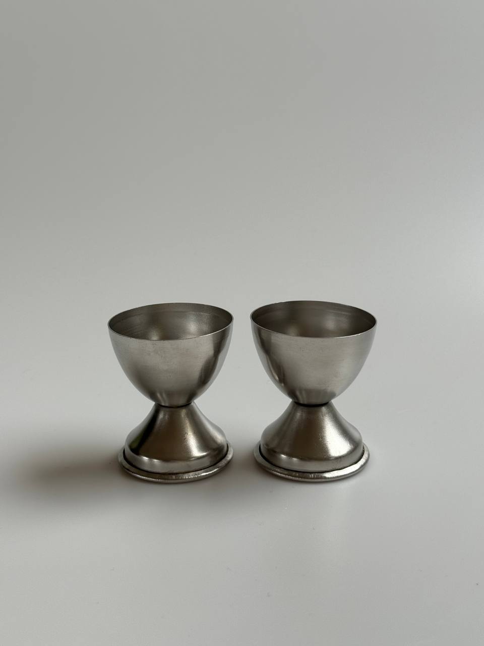 Vintage Stainless Steel Egg Cups