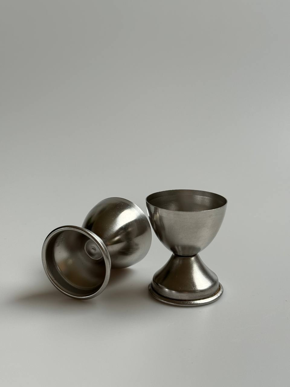 Vintage Stainless Steel Egg Cups