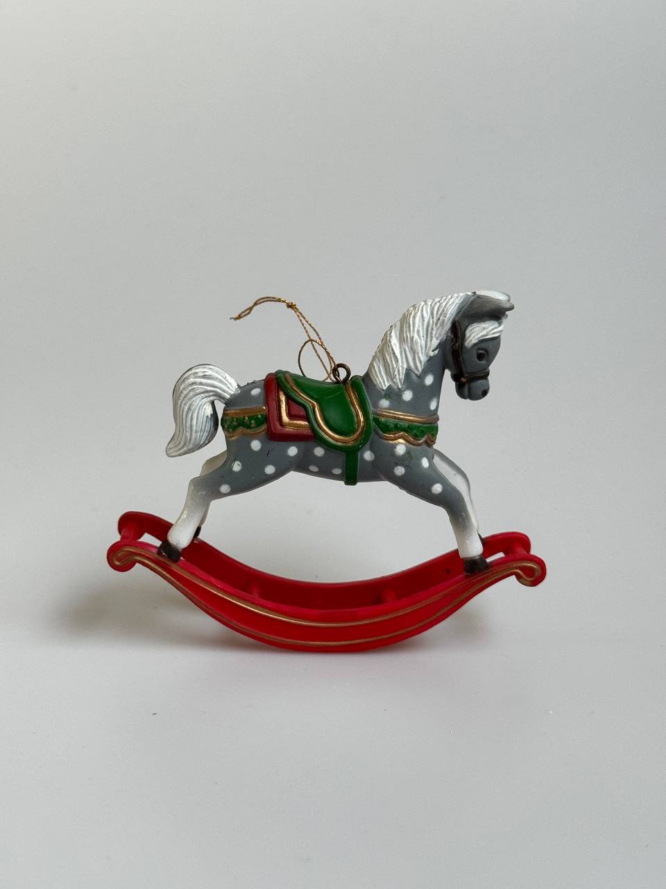 Vintage Rocking Horse Christmas Tree Ornament