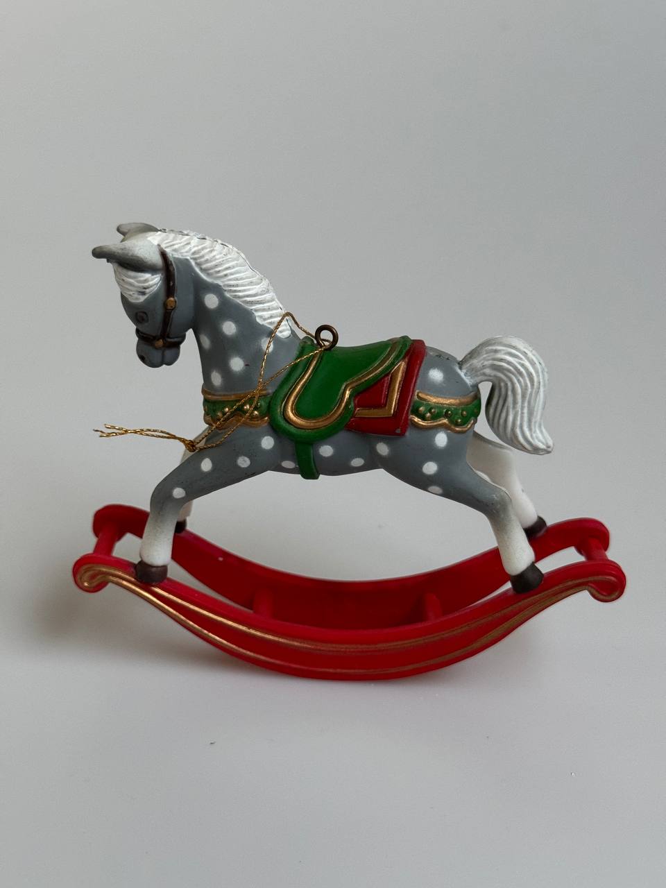 Vintage Rocking Horse Christmas Tree Ornament